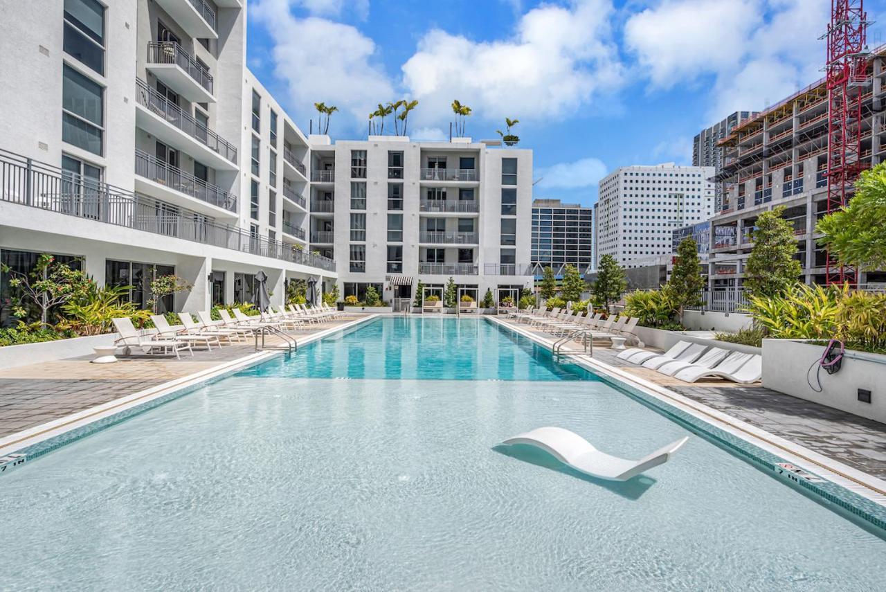 Ferienwohnung Stylish Unit In Downtown Miami With Free Parking Exterior foto