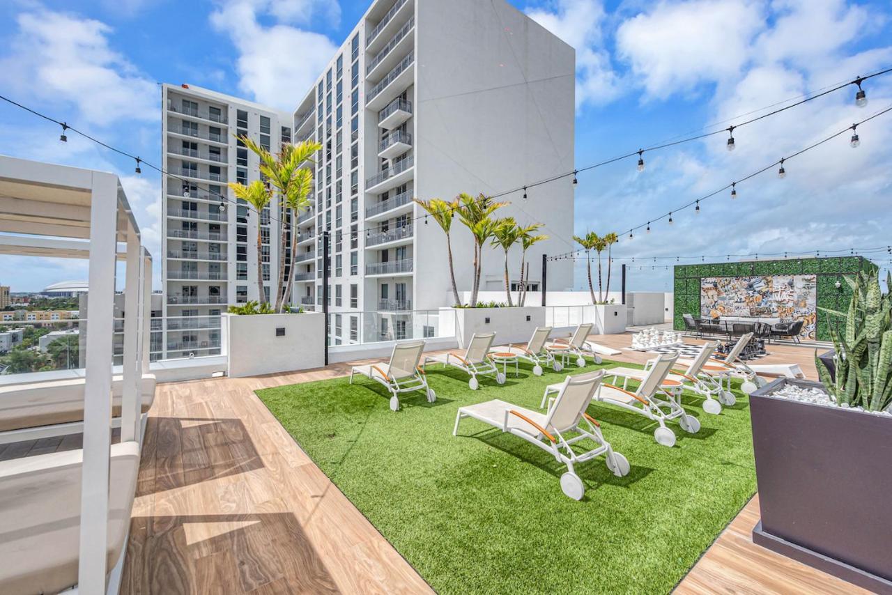 Ferienwohnung Stylish Unit In Downtown Miami With Free Parking Exterior foto