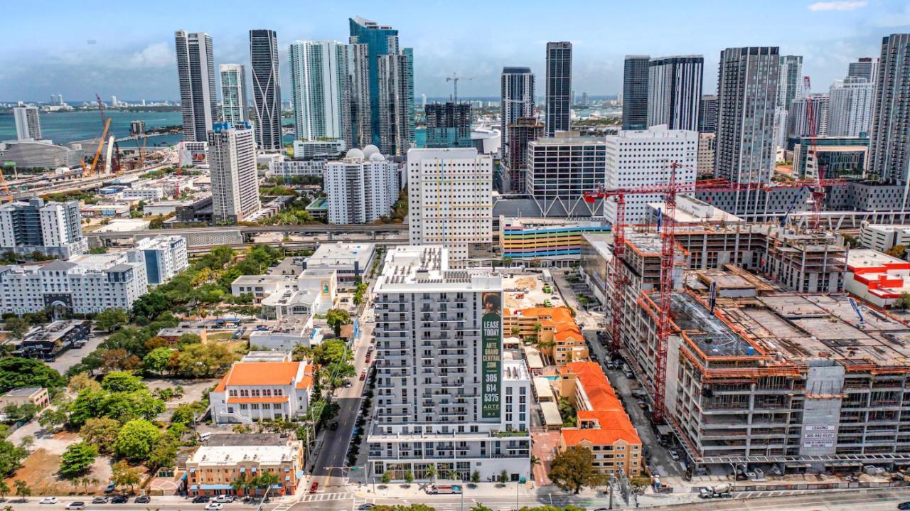 Ferienwohnung Stylish Unit In Downtown Miami With Free Parking Exterior foto