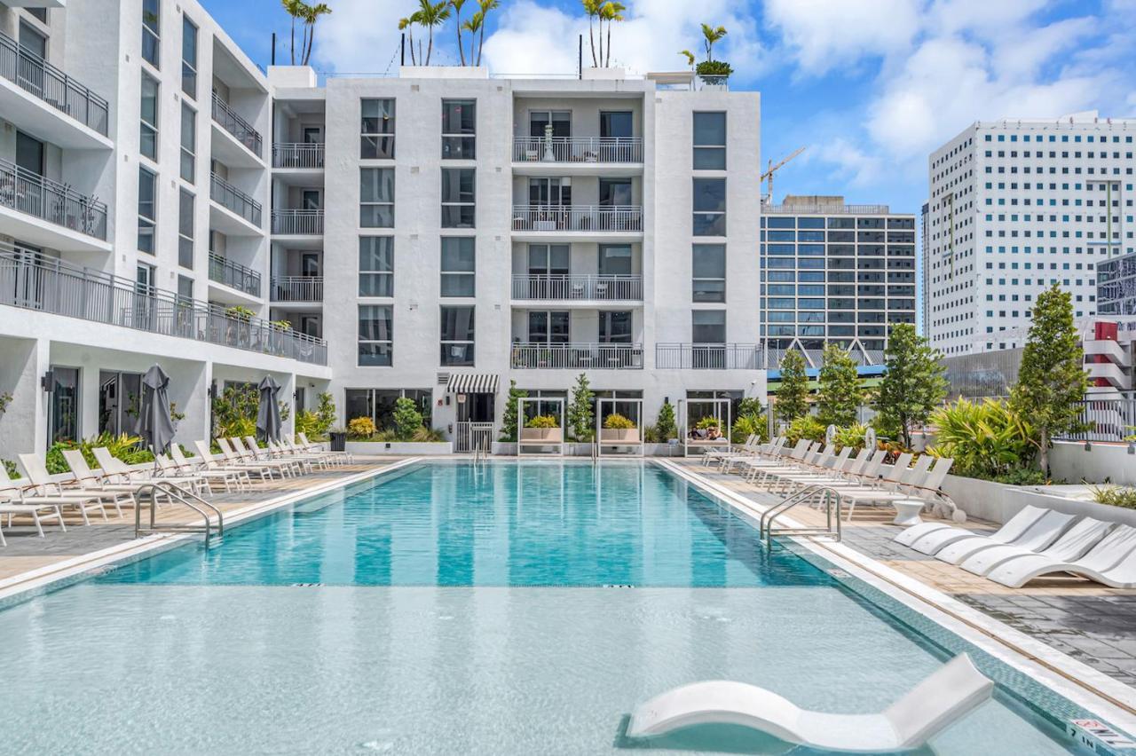 Ferienwohnung Stylish Unit In Downtown Miami With Free Parking Exterior foto