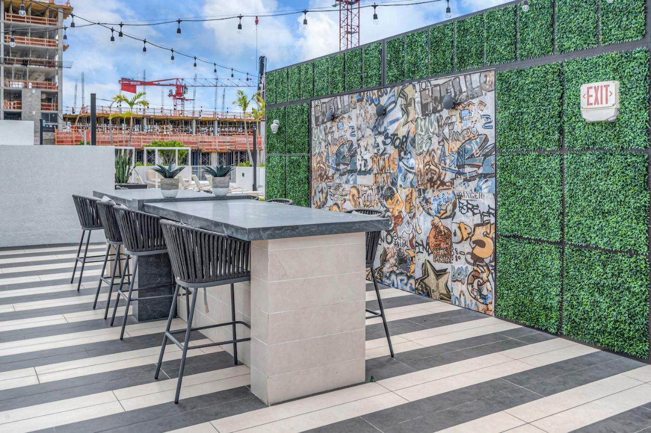 Ferienwohnung Stylish Unit In Downtown Miami With Free Parking Exterior foto