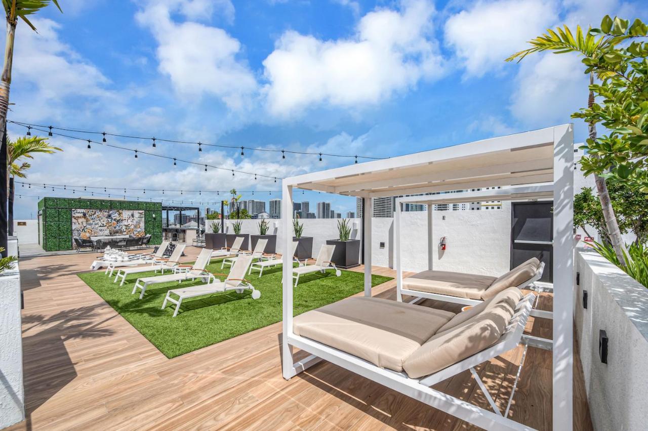 Ferienwohnung Stylish Unit In Downtown Miami With Free Parking Exterior foto