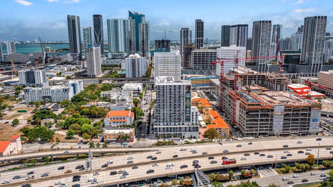 Ferienwohnung Stylish Unit In Downtown Miami With Free Parking Exterior foto